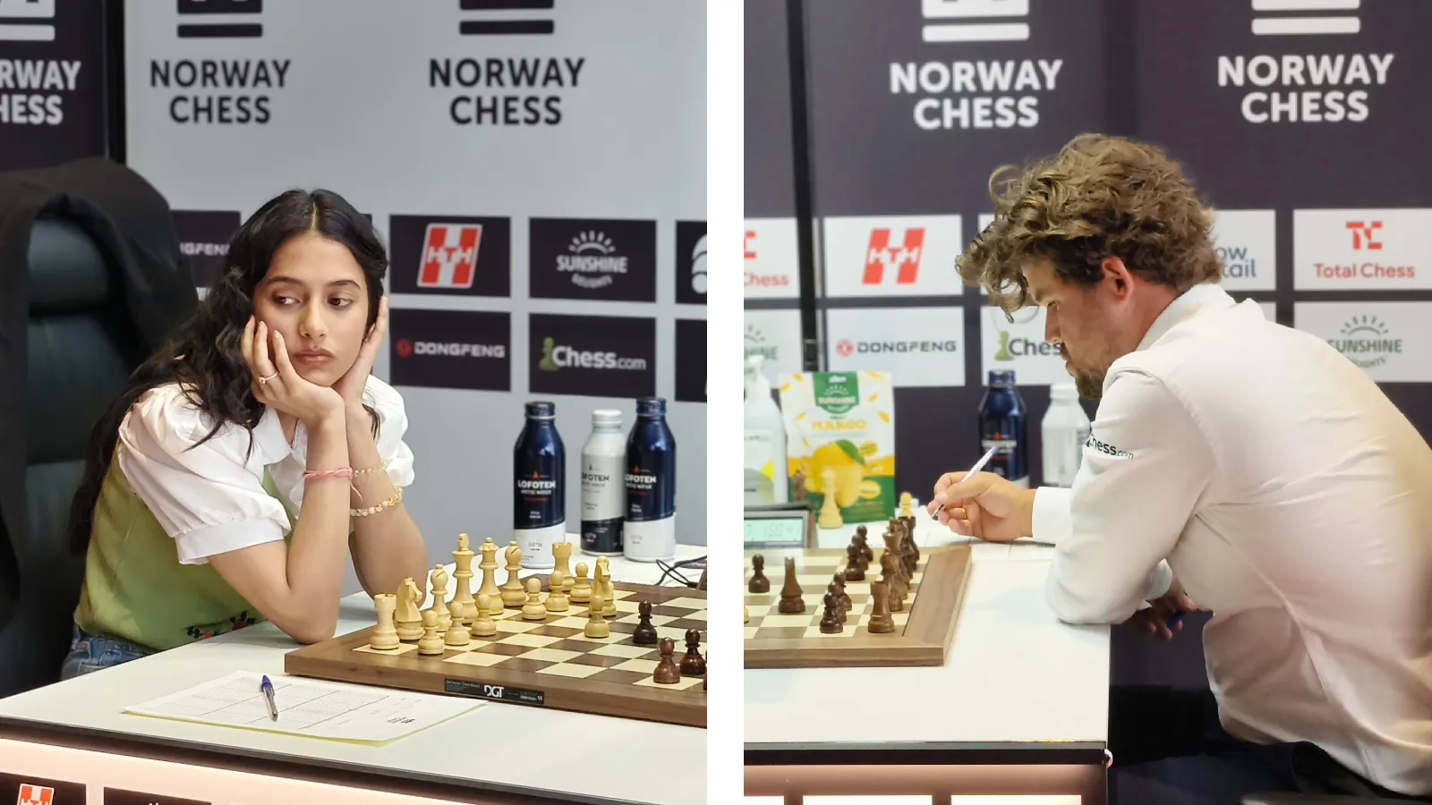 Divya-Deshmukh-Magnus-Carlsen-gcl