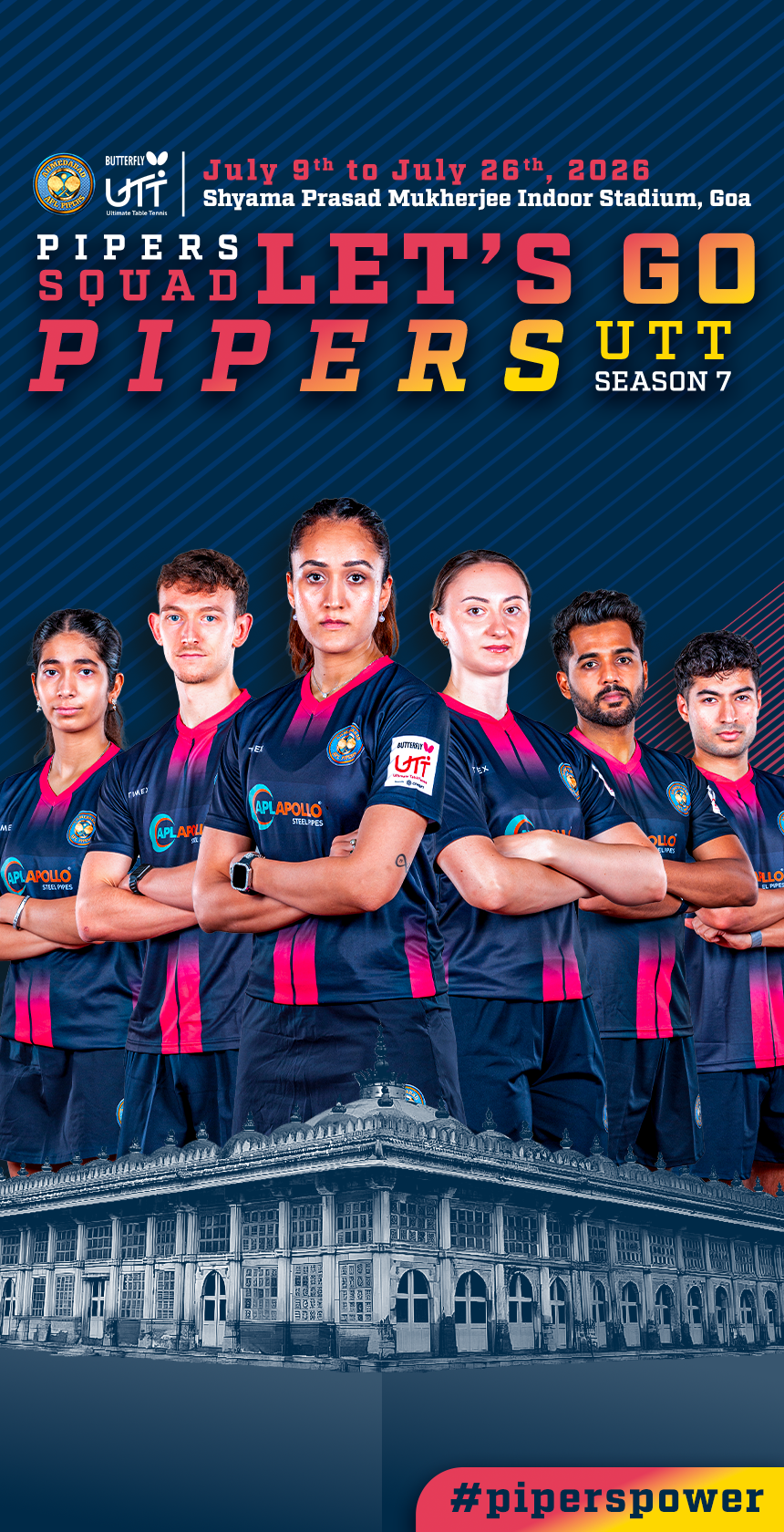 Let's Go Pipers - Banner - Homepage - Mobile